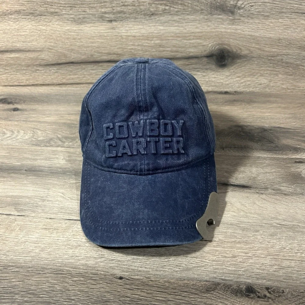 BEYONCE OFFICIAL ACT II COWBOY CARTER TOUR CAP HAT W/ BOTTLE OPENER RENAISSANCE